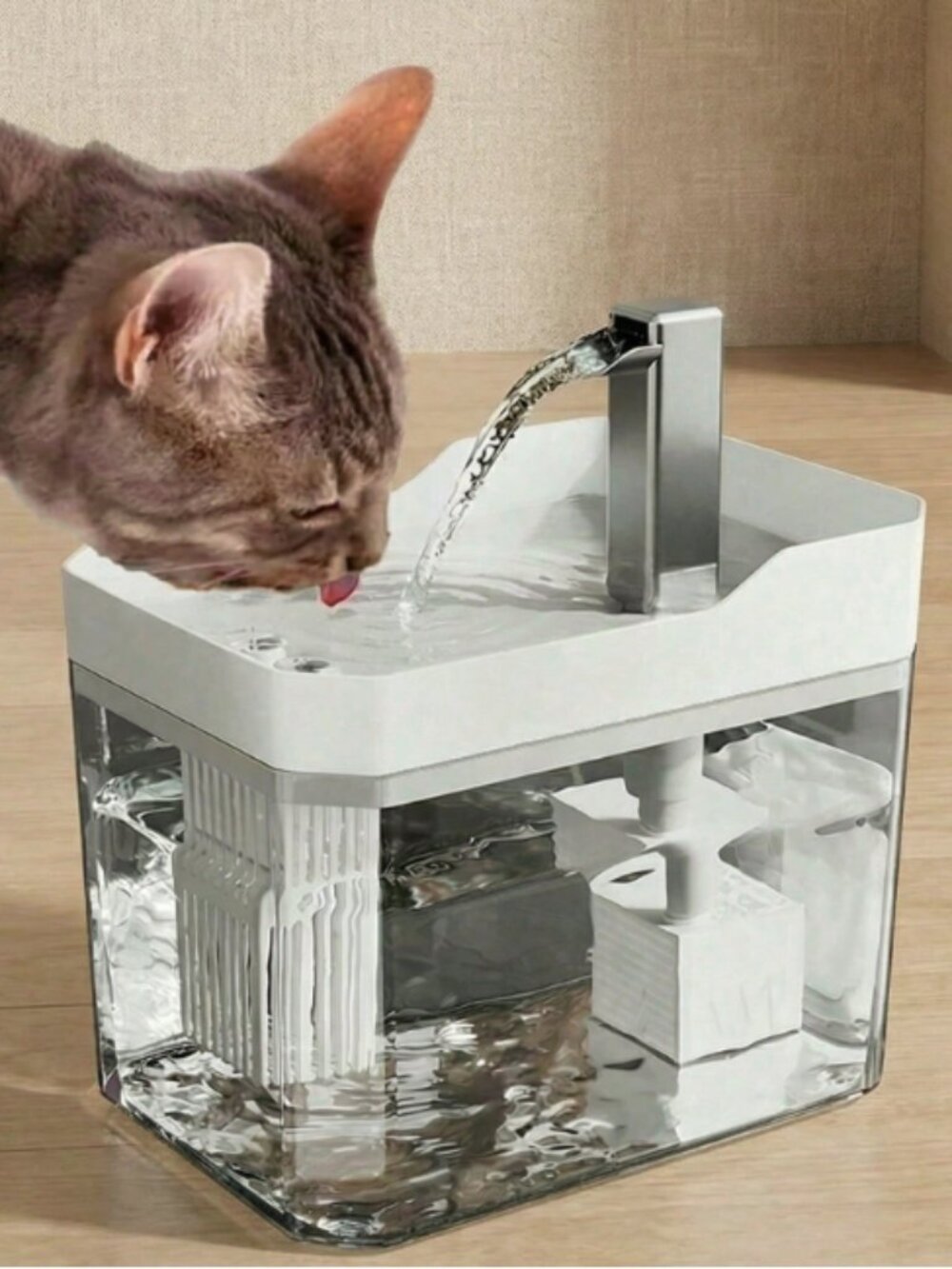 New PETSIN 1.5L Automatic Pet Water Dispenser